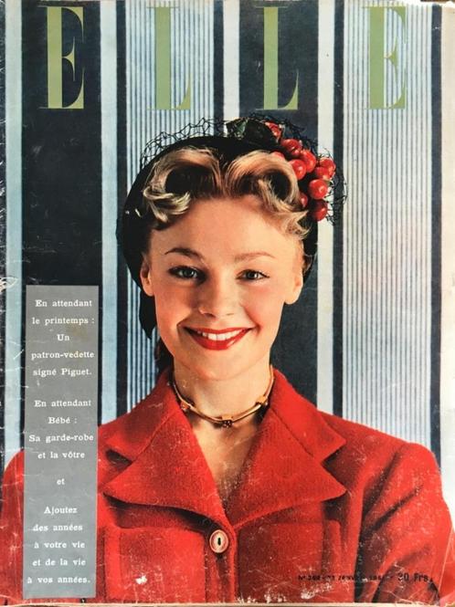 Elle France - 22 Janvier 1951 - Januari 1951, Boeken, Tijdschriften en Kranten, Gelezen, Damesbladen, Verzenden