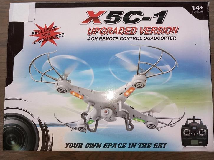 Drone X5C-1 quadcopter, Hobby en Vrije tijd, Modelbouw | Radiografisch | Helikopters en Quadcopters, Nieuw, Quadcopter of Multicopter