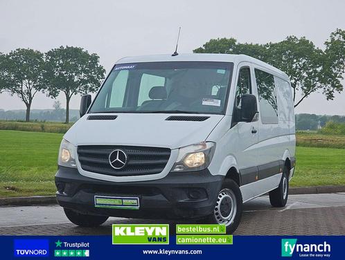 Mercedes-Benz SPRINTER 314 Dubbel Cabine Autom!, Auto's, Bestelwagens en Lichte vracht, Bedrijf, ABS, Airconditioning, Cruise Control