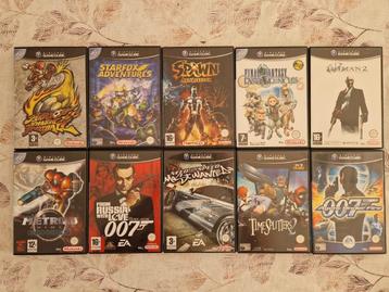 Verschillende Gamecube games te koop.