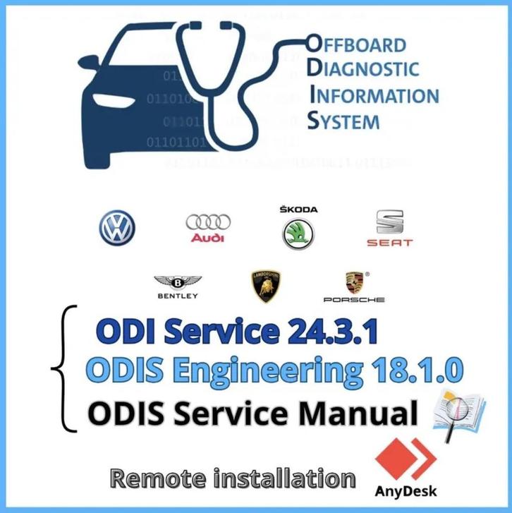 ODIS S 24 + ODIS E 18 2025 DOWNLOADLINK voor VAS 6154, Auto diversen, Handleidingen en Instructieboekjes, Ophalen of Verzenden