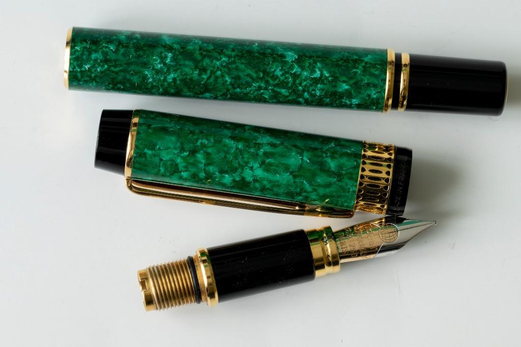 Stylo Bille Waterman Man 100 Patrician Vert – Dans Son écrin D'origine, Neuf