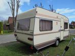 450 fendt zeer schoon met ----verkocht----, Caravans en Kamperen, Caravans, Treinzit, Hordeur, Bedrijf, Vast bed