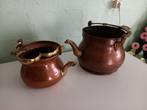 Marmites ancienne cuivre, Antiquités & Art, Enlèvement, Cuivre