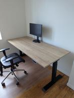Zit Sta Bureau MRC PRO-L 2.0 180x80cm + kabelmanagementset, Werkplek, Ophalen, Gebruikt, Bureau