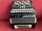 Z.g.a.n.Weltmeister Harmona Romance 602 knop .DO1. 72 bas., Comme neuf, Weltmeister, 72 basses, Avec valise