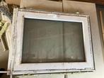 PVC raam melkglas 110cmx83cm, Ophalen, Gevelraam of Ruit, 80 tot 120 cm, 80 tot 120 cm