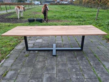 Mooie stalen middenpoot/tafelframe/onderstel gepoedercoat.  beschikbaar voor biedingen