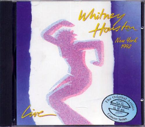 CD WHITNEY HOUSTON - Live in New York 1992, CD & DVD, CD | Pop, Utilisé, 1980 à 2000, Envoi