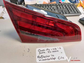 Audi A3 automaat 1.2B achterlicht reflector in achterklep LA beschikbaar voor biedingen