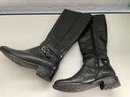 Bottes en cuir Nic Dean pour femme taille 39, Enlèvement ou Envoi, Comme neuf, Noir, Bottes hautes