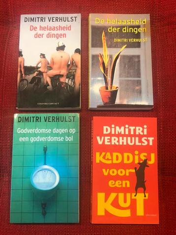 Dimitri Verhulst boeken 