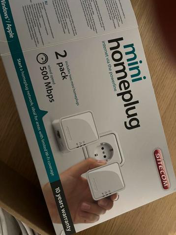Mini Homeplug Sitecom, Enlèvement, Utilisé