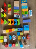 Houten blokjes verkeer / auto’s, Kinderen en Baby's, Speelgoed | Houten speelgoed, Ophalen of Verzenden