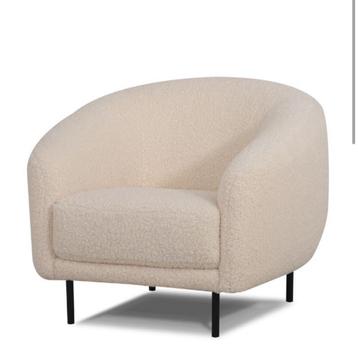 Fauteuil en tissu Fluff 