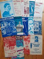 partitions, Musique & Instruments, Enlèvement ou Envoi, Utilisé, Artiste ou Compositeur, Populaire