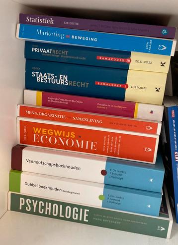 Boeken Handelswetenschappen UGent, Enlèvement, Comme neuf, Enseignement supérieur
