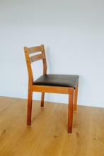 uldum mobelfabrik midcentury 4 stoelen, Huis en Inrichting, Stoelen, Ophalen, Overige kleuren, Zo goed als nieuw, Vier
