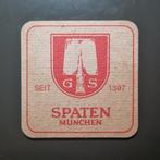 Sous Bock Spaten München (modèle 1), Verzamelen, Biermerken, Ophalen of Verzenden, Gebruikt, Viltje(s), Overige merken