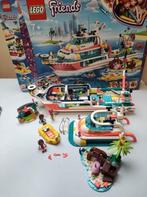Lego Friends reddingsboot lego friends 41381, Ophalen of Verzenden, Zo goed als nieuw, Complete set, Lego