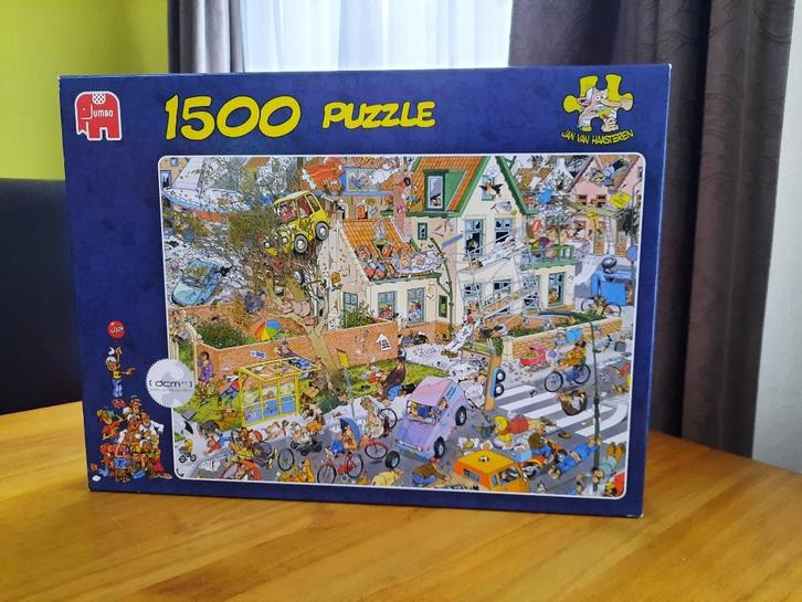 Puzzels Jan van Haasteren, Hobby en Vrije tijd, Denksport en Puzzels, Zo goed als nieuw, Legpuzzel, 500 t/m 1500 stukjes, Ophalen