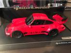 porsche 964 RWB 1:18 rood, Ophalen of Verzenden, Nieuw, Auto