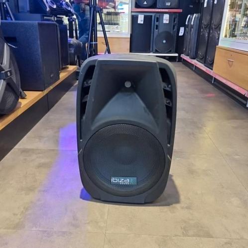 IBIZA BT12A Actieve 12 inch speaker met USB, SD, Bluetooth, Audio, Tv en Foto, Luidsprekerboxen, Gebruikt, 120 watt of meer, Ophalen