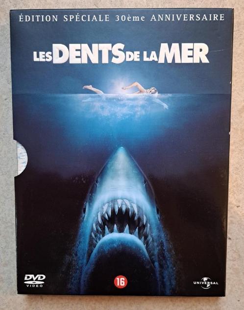 box 2 DVD Jaws - Les dents de la mer (angl,franç), CD & DVD, DVD | Horreur, Enlèvement ou Envoi