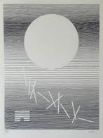 Michel SEUPHOR - Geometrie - Orig. lithografie - 75 x 55 cm, Antiek en Kunst, Ophalen of Verzenden