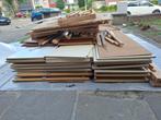 Afbraak ingemaakte kast. Beuken fronten, vezelplaat., Tuin en Terras, Brandhout, Ophalen