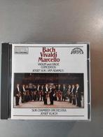 Cd. Bach Vivaldi Marcello. (Supraphon,  Josef Suk)., Gebruikt, Ophalen of Verzenden