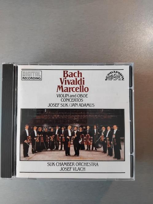 Cd. Bach Vivaldi Marcello. (Supraphon,  Josef Suk)., Cd's en Dvd's, Cd's | Klassiek, Gebruikt, Ophalen of Verzenden