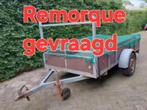 Gezocht gevraagd opknapper aanhangwagen, Auto diversen, Aanhangers en Bagagewagens, Ophalen of Verzenden, Gebruikt