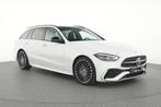 Mercedes-Benz C-Klasse 200d AMG LINE Break + PANORAMISCH DAK, Auto's, Mercedes-Benz, Automaat, 1780 kg, 4 cilinders, Wit