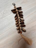 Sleutelhanger met schelpen nieuw, Handtassen en Accessoires, Ophalen, Zo goed als nieuw, Beige