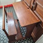 Vintage schoolbankje, Antiek en Kunst, Ophalen