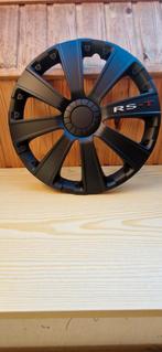 Wheel covers 14 inch Zwart sportief, Ophalen, Nieuw