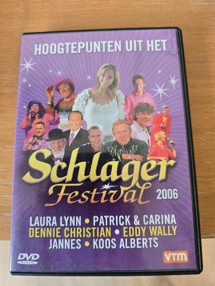 Muziek dvd's schlager en tien om te zien, Cd's en Dvd's, Dvd's | Muziek en Concerten, Zo goed als nieuw, Ophalen of Verzenden