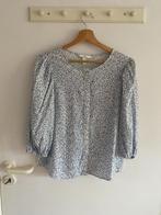 H&M - blouse van linnenmix - maat M, Kleding | Dames, Topjes, Maat 38/40 (M), H&M, Verzenden, Wit