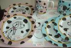 101 Dalmatiërs = roze en blauw porselein = 60 % korting, Ophalen, Nieuw