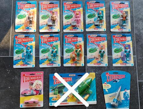 Thunderbirds voertuigen en poppetjes in verpakking, Verzamelen, Speelgoed, Nieuw, Ophalen of Verzenden
