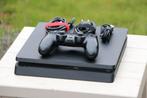 Playstation 4 Slim (1TB) + V2 Controller, Ophalen, Zo goed als nieuw, 1 TB, Met 1 controller