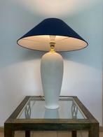Prachtige tafellampen wit-blauw, Zo goed als nieuw, 50 tot 75 cm, Ophalen