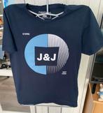 T-shirt Jack & Jones, Vêtements | Hommes, T-shirts, Comme neuf, Taille 48/50 (M), Bleu, Enlèvement ou Envoi