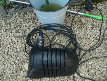 pompe etang 5000 litres, Enlèvement