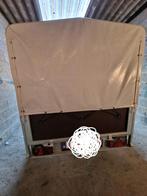 Eenassige aanhangwagen met dekzeil, Auto diversen, Aanhangwagen-onderdelen, Ophalen, Gebruikt