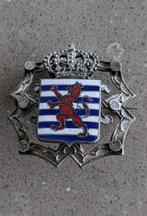 Heraldische broche wapenschild Groothertogdom Luxemburg, Verzamelen, Militaria | Algemeen, Embleem of Badge, Overige soorten, Ophalen of Verzenden