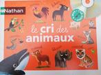 Jeu nathan : Le cri des animaux, Enlèvement, Comme neuf, Sonore