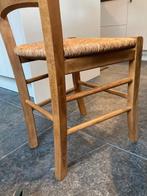 Chaises de cuisine en bois/osier, Maison & Meubles, Autres couleurs, Enlèvement, Osier ou Rotin, Cinq, Six Chaises ou plus