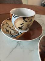 Espresso tassen en bijhorende bordjes, Huis en Inrichting, Ophalen, Zo goed als nieuw